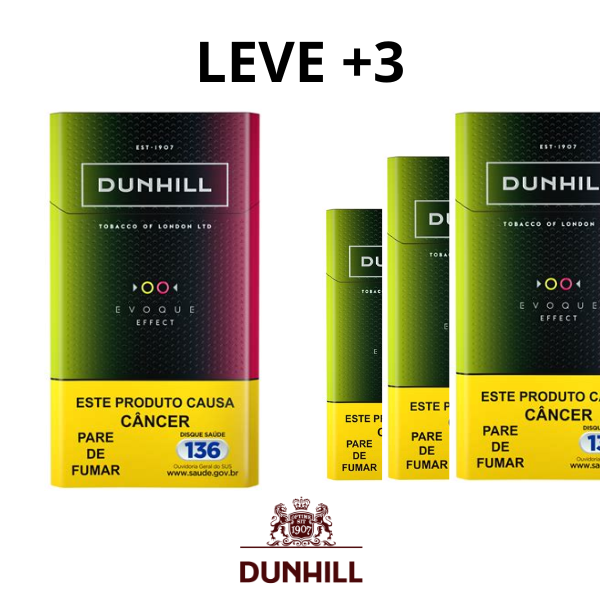 (COMPRE 1 LEVE +3) Dunhill Evoque Sabores Carlton