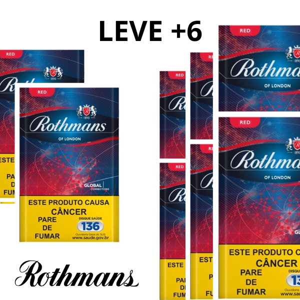 (COMPRE 2 LEVE +6) Rothmans Red Vermelho Global