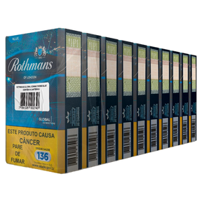 PACOTE FECHADO Rothmans Blue Azul Padrão
